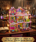 CASA DE MUÑECAS DE 3 PISOS