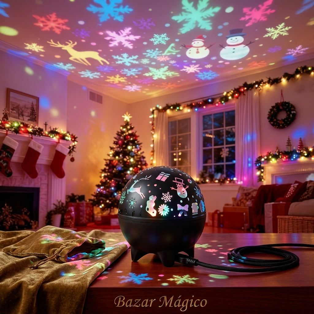 PROYECTOR DE NAVIDAD LED